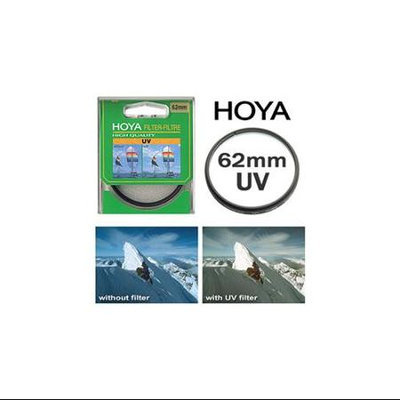 Hoya G62UV Filter - Ultraviolet Filter - 62mm Attachment