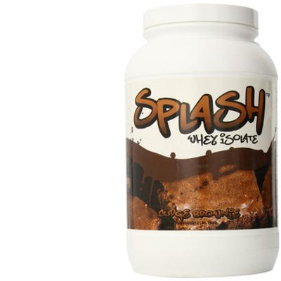 About Time SDC Nutrition SPLASH Whey Isolate Fudge Brownie 2 lbs