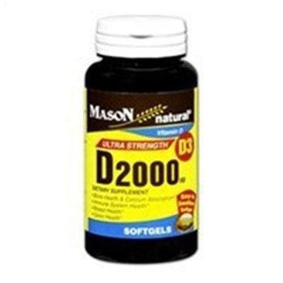 Mason Natural, Vitamin D 2000 IU, 300 Softgels