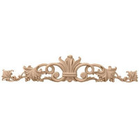Ekena Millwork 24.5-in x 5.125-in Marseille Wood Applique