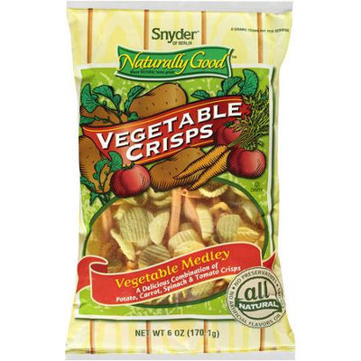 Snyder Of Berlin Naturally Good Vegetable Medley Vegetable Crisps