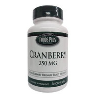 Cranberry Extract 250 Mg Capsules By Food Plus - 60 Ea