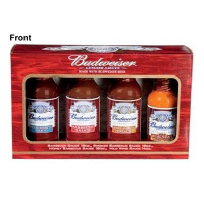 King Of Fire Budweiser BBQ Sauce Gift Pack