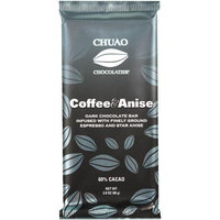 Chocolatier Coffee & Anise Dark Chocolate Bar, 2.8 oz