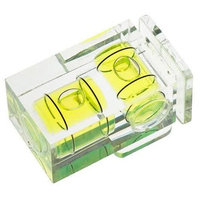Polaroid Hot Shoe Two Axis Double Bubble Spirit Level For Canon & Nikon Digital and Film Cameras