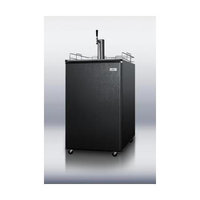SUMMIT Full-sized portable beer dispenser approved for freestanding commercial use