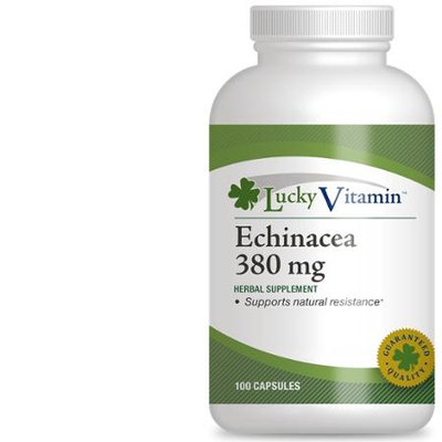 LuckyVitamin - Echinacea Herb Echinacea Purpurea 380 mg. - 100 Capsules