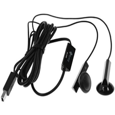 OEM HTC Stereo Hands-Free Headset w/Microphone for Sprint HTC Snap S300 (Black)