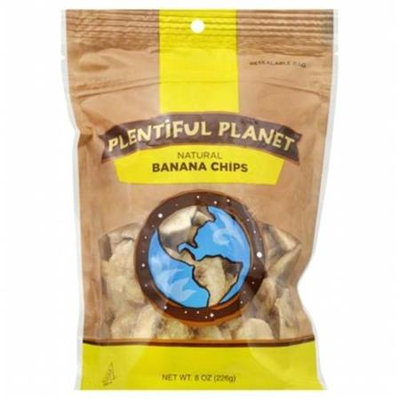 Plentiful Planet Fruit Banana Chip Bag 10 OZ (Pack of 6)