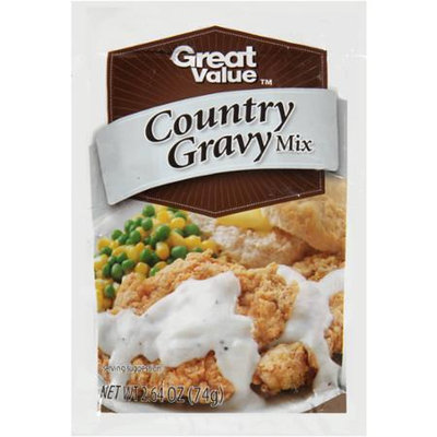 Great Value: Country Style Gravy Mix, 2.64 oz