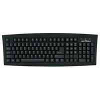 Seal Shield SSKSV108CZ Silver Seal Washable Medical Grade Keyboard - Dishwasher Safe & Antimicrobial
