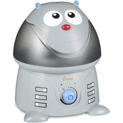 Crane - Chip The Robot 1 gal. Ultrasonic Cool Mist Humidifier - Gray