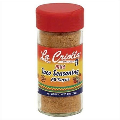 La Criolla 4 oz. Taco Seasoning Case Of 12