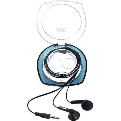 JVC HA-F10C-A Earbuds With Hard Carrying Case, Blue