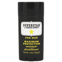 Herban Cowboy - Deodorant Maximum Protection For Her Superstar - 2.8 oz.