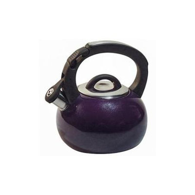 Fancy Cook Purple Stainless Steel Whistling Tea Kettle 3 Quart