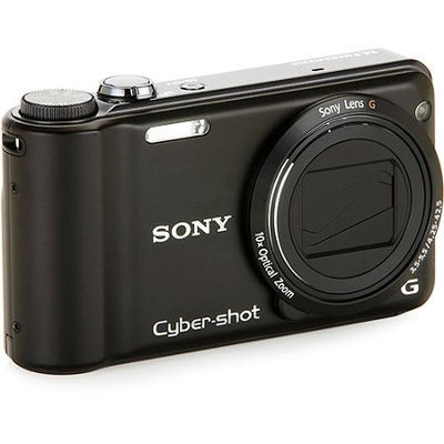 Sony Cyber-shot H55 Black 14MP Digital Camera, 10x Optical Zoom, 3