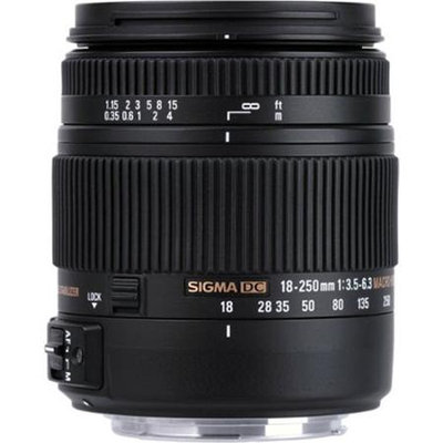 Sigma 883962 18-250mm f/3.5-6.3 Telephoto Zoom Lens