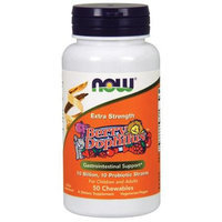 BerryDophilus Extra Strength 10 Billion Now Foods 50 Chewable