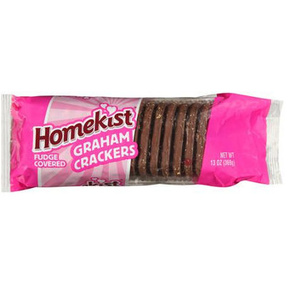 Great Value Homekist Fudge Covered Graham Crackers, 13 oz