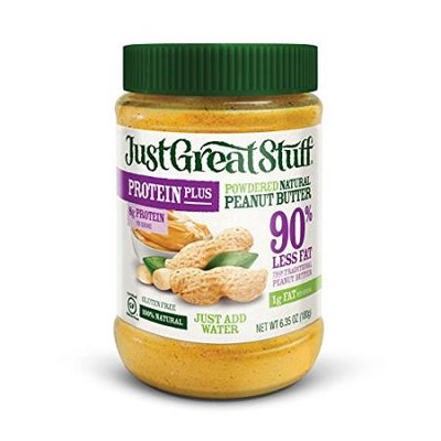 Just Great Stuff PEANUT BUTTER, POWDERED, (Pack of 12)
