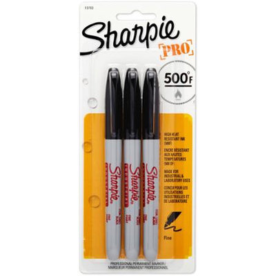 Sharpie 3-Pack black Industrial Fine Point Permanent Markers 13763PP
