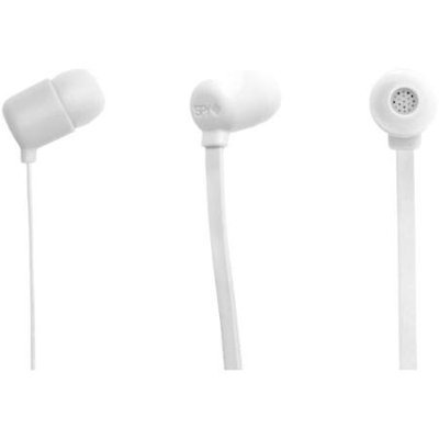 Spy Collective SPY BUZZ Earbud - Stereo - White - Wired - Earbud - Binaural - In-ear