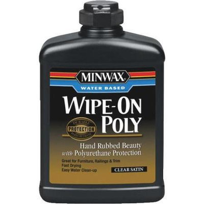 Minwax Wipe-On Satin Base 16 fl oz Polyurethane