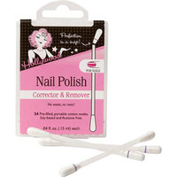 Hollywood Nail Polish Corrector & Remover Cotton Swabs