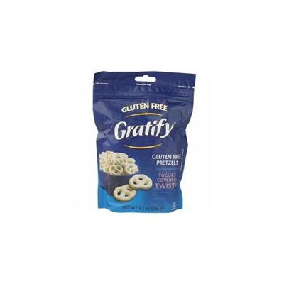 Gratify BG13969 Gratify Pretzel Yog Covered - 8x5.5OZ