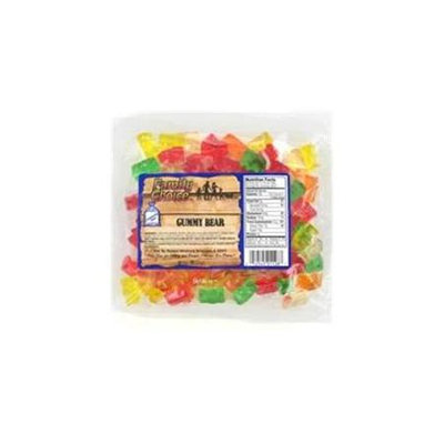 Family Choice 10.5 Oz Gummy Bears 1128 by Rucker's Candy