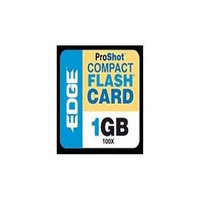 Edge Memory Edge 1GB ProShot 100X CompactFlash Card PE204372