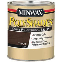 Minwax Co Inc 21360000 Tudor Satin Stain/Poly Oil-Based - Polyurethane - 1/2 - P