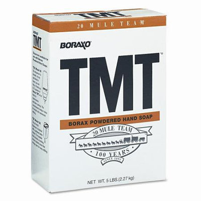 Dial 02561EA Boraxo TMT Powdered Hand Soap- Unscented Powder- 5lb Box