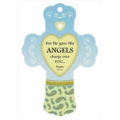 Heartfelt 115143 Air Freshener Cross Charge Over You Tranquil Woods