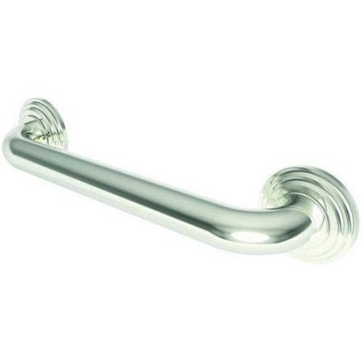 Ginger 1160/PN Polished Nickel Chelsea Grab Bar from the Chelsea