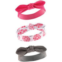 Yoga Sprout Pink & Black Medallion Headband Set
