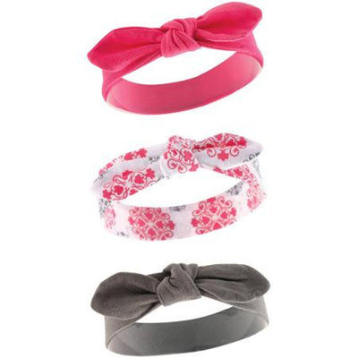 Yoga Sprout Pink & Black Medallion Headband Set
