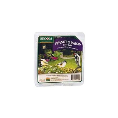 Birdola 11.5 Oz Peanut Raisin Bird Seed Suet