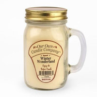 Indy Aromas Our Own Candle Winter Wonderland Mason Jar 13.5 ounce, White