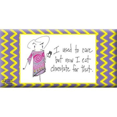 Praim LLC MPD1003 I USED TO CARE CHOCOLATE - Pack of 10