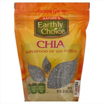 Natures Earthly Choice 32 oz. Premium Chia Seeds - Case Of 6