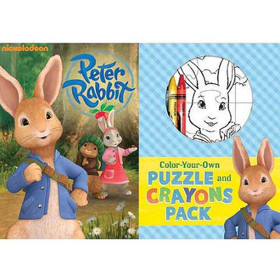 Peter Rabbit (DVD + Color-Your-Own Puzzle And Crayons Pack) (Walmart Exclusive) (Widescreen)