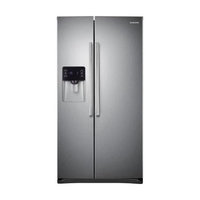 Samsung 25 Cu Ft Capacity Stainless Steel Side By Side Refrigerator