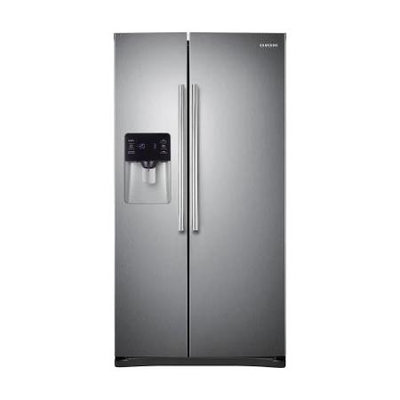Samsung 25 Cu Ft Capacity Stainless Steel Side By Side Refrigerator