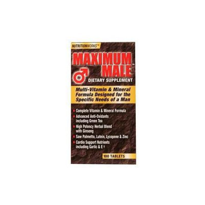 Maximum Male, 100 Tablets, Windmill Health Products