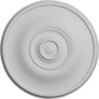 Ekena Millwork Jefferson 11.75-in x 11.75-in Polyurethane Ceiling Medallion CM12JE