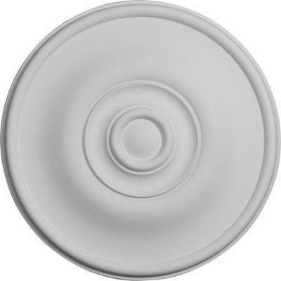 Ekena Millwork Jefferson 11.75-in x 11.75-in Polyurethane Ceiling Medallion CM12JE