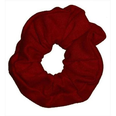 Coveryouhair CoverYourHair 61265 Soft Classy Solid Scrunchy Maroon