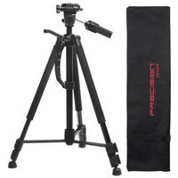 Nikon 55-200mm f/4-5.6G ED IF AF-S DX VR Telephoto Zoom Lens with Tripod + 3 UV/CPL/ND8 Filters + Hood & Cleaning Kit for D3100, D3200, D3300, D5100, D5200, D5300, D7000, D7100 DSLR Cameras with NIKON USA Warranty